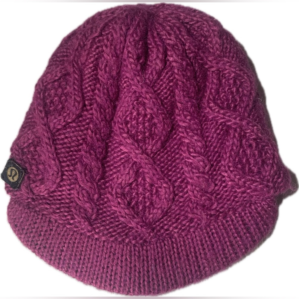 Lululemon Knit Beanie in Rich Pink